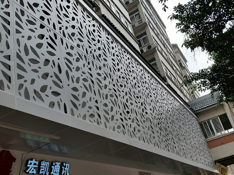 天津外墙铝单板案例