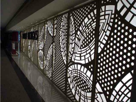 天津穿孔铝单板案例